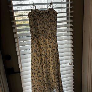 Reformation Blue Floral Maxi Dress